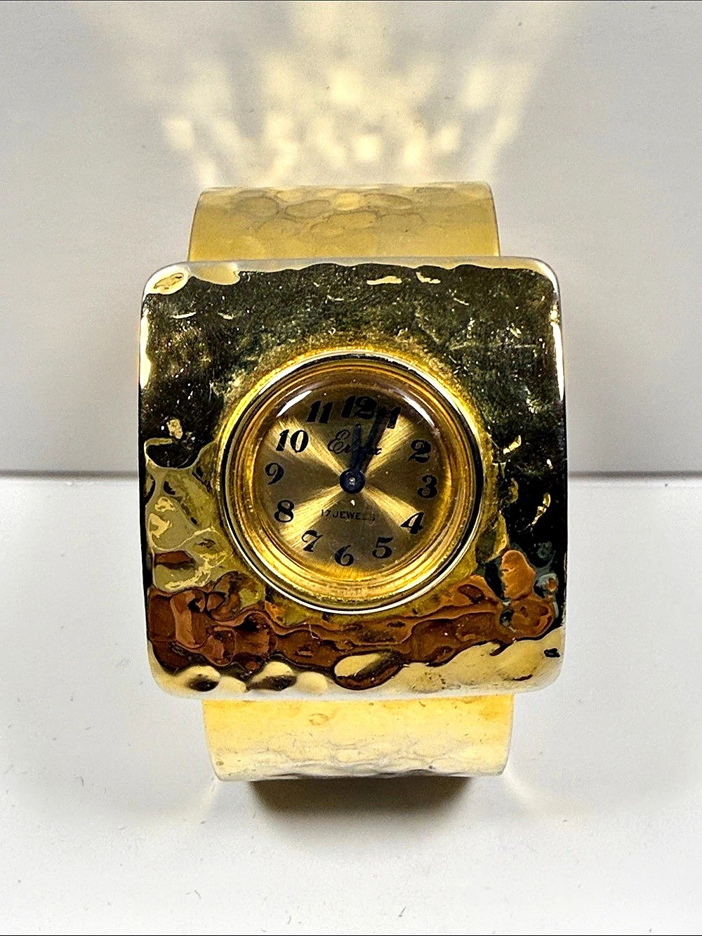 Enicar Elgin Gold-Tone 17 Jewels Watch